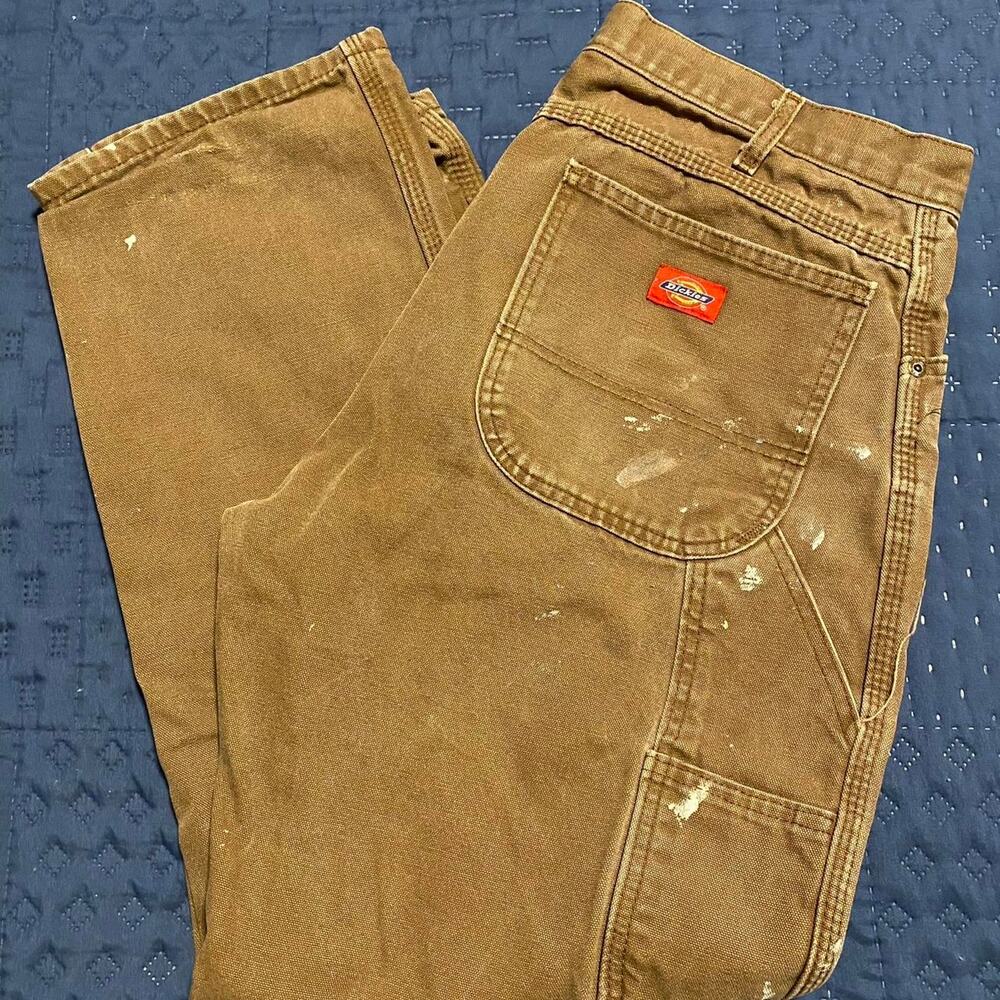 Dickies tan and brown carpenter